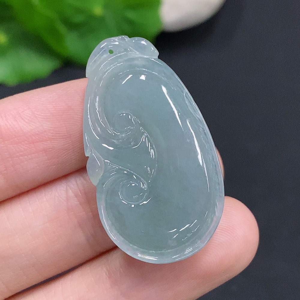 F32757208 JadeiteRuyi Pendant, Total Weight Approx. 8.8g