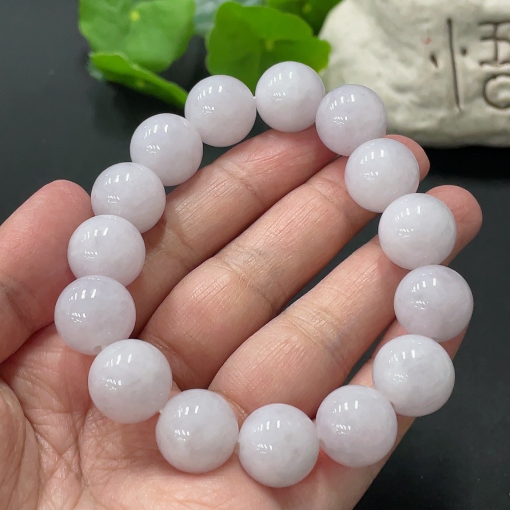 F33935065 Jadeite Bracelet Approx. 13.8mm Total Weight Approx. 66.66g