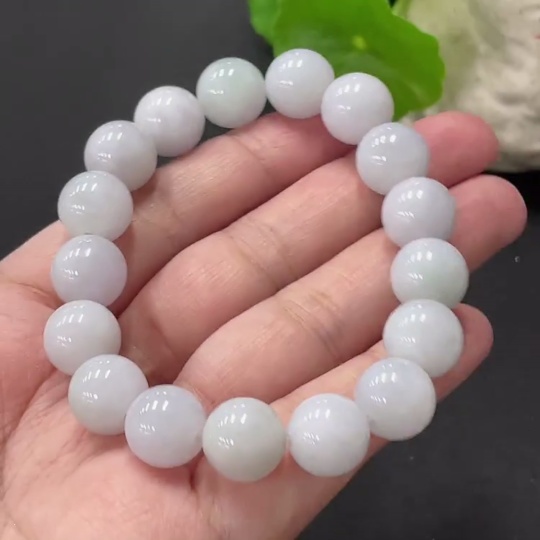 F35081763 Jadeite Bracelet 11.5mm Approx. Total Weight About 43.9g