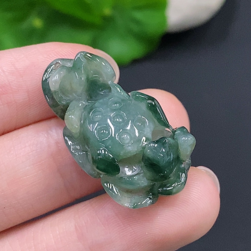 F28242170 JadeiteLotus Pendant