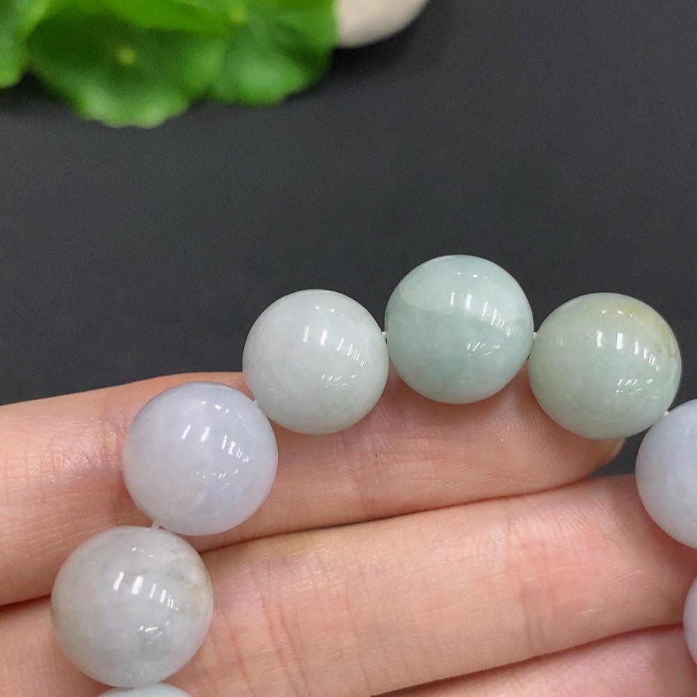 F35124100 Jadeite Bracelet Total Weight Approx. 51.5g Size 13.3mm