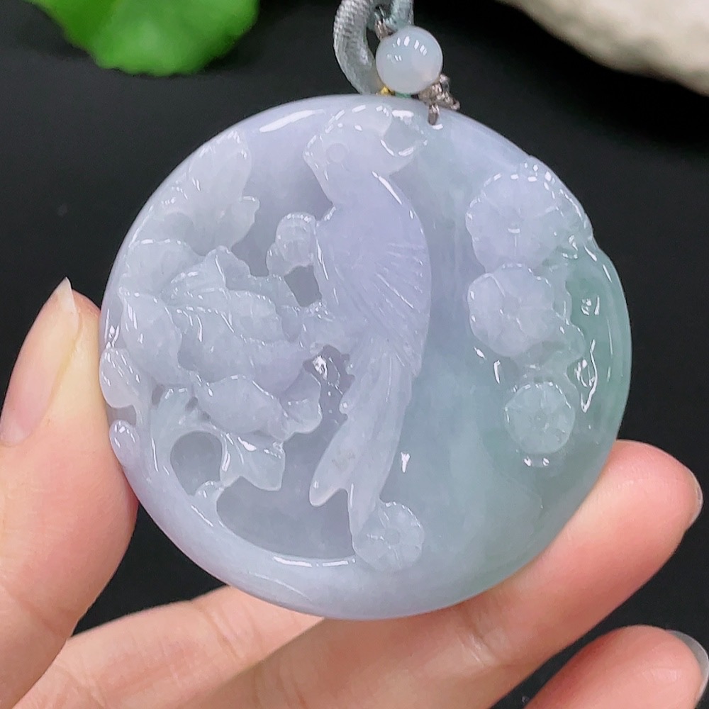 F22528839 Jadeite Heroic and Resourceful Pendant, Total Weight 41.823g