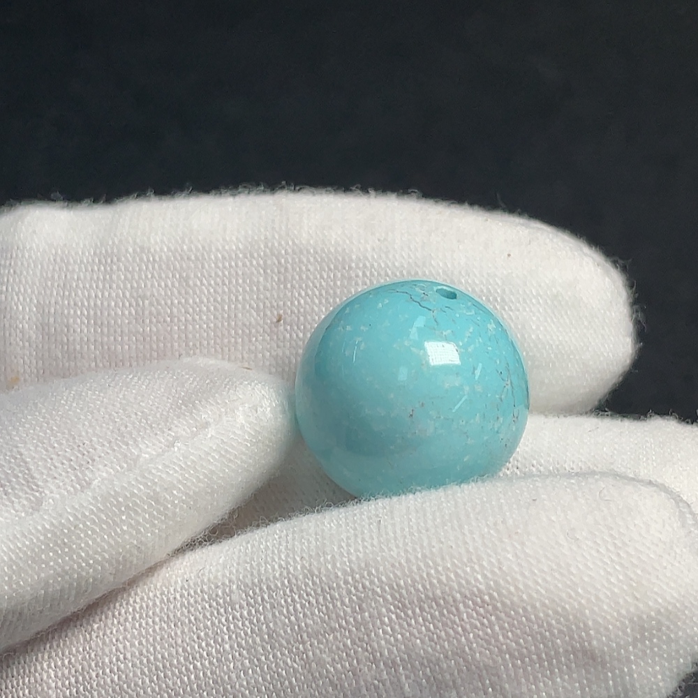 C32816287 Turquoise Pendant Total Weight Approx. 5.37g Size Approx. 16.1mm