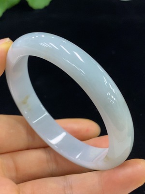 F34045366 Jadeite Round Bangle Size 58.9 Total Weight Approx. 50.08g