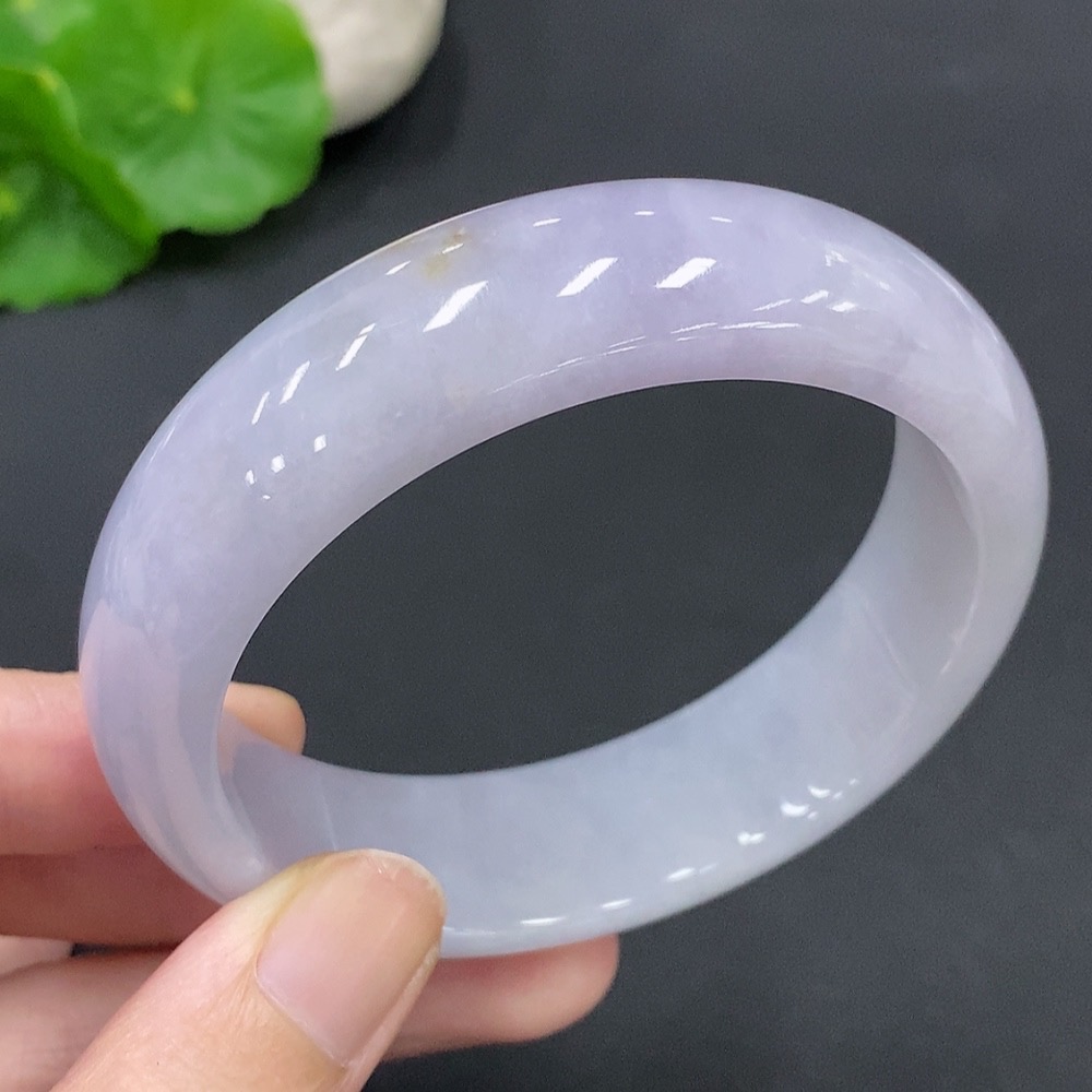 F21428062 Jadeite Round Bangle Size 58.6 Total Weight Approx. 81.45g