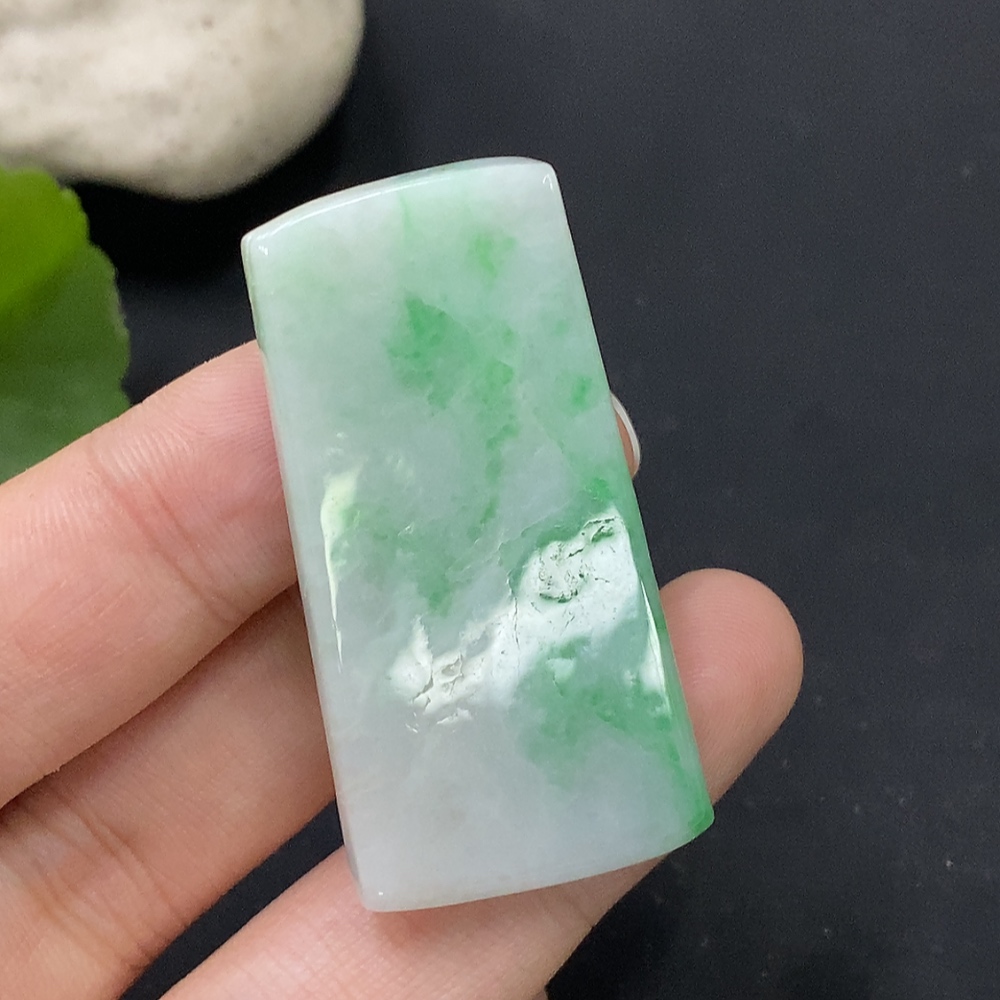 F29395554 Jadeite Plain Pendant Total Weight Approx.15.33g