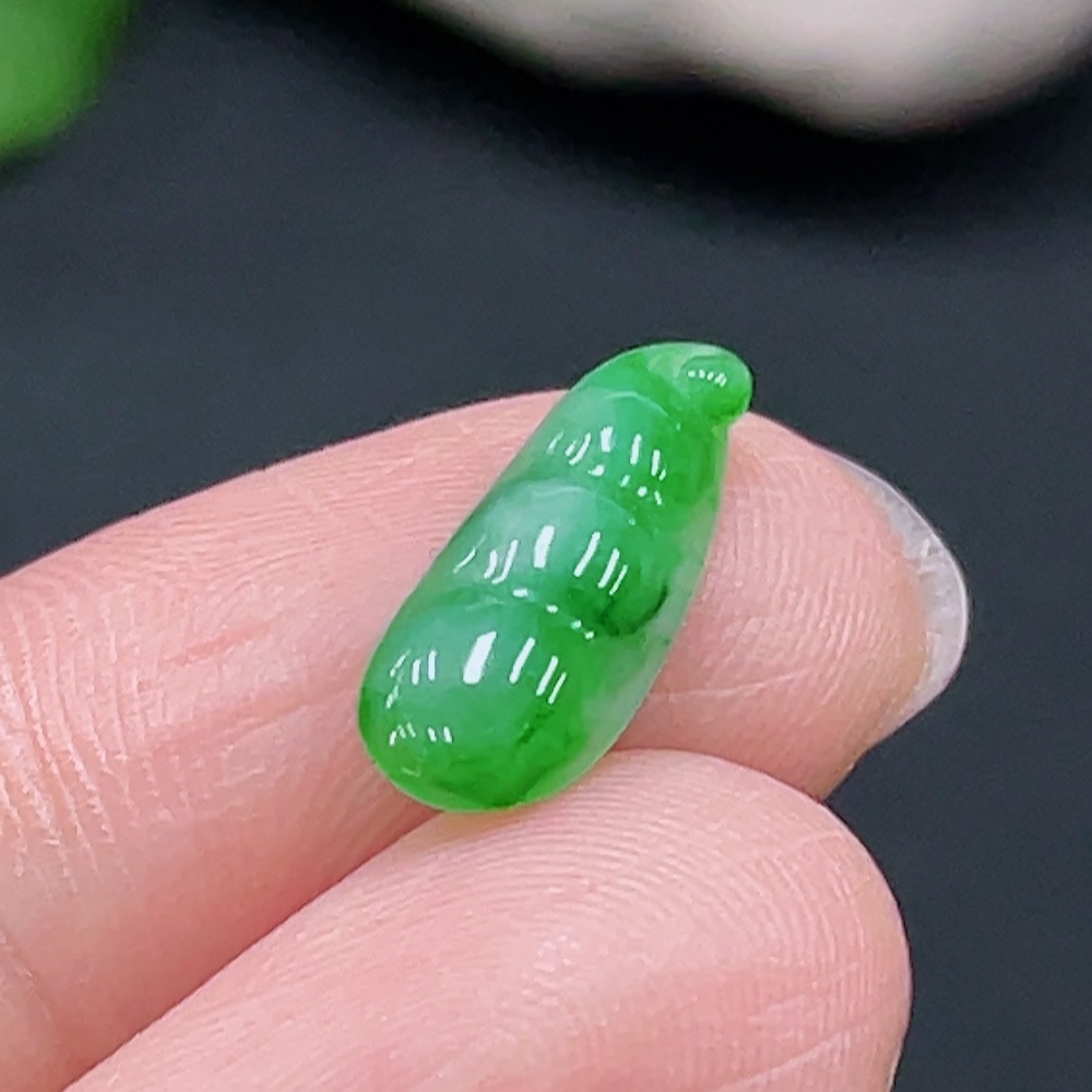 F25927915 Jadeite Fudou Inlay Piece