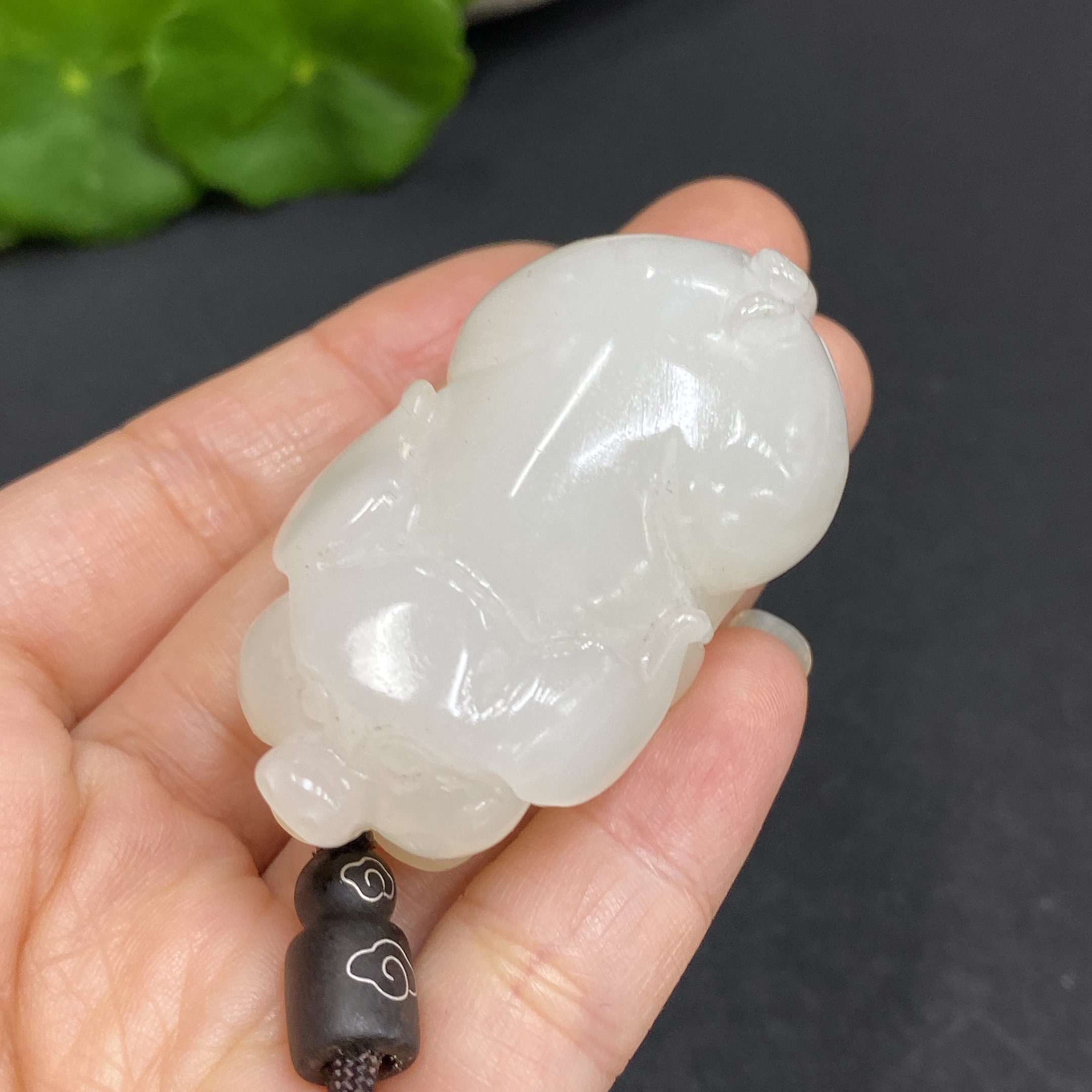 H32795168 Hetian Jade Pendant Pig