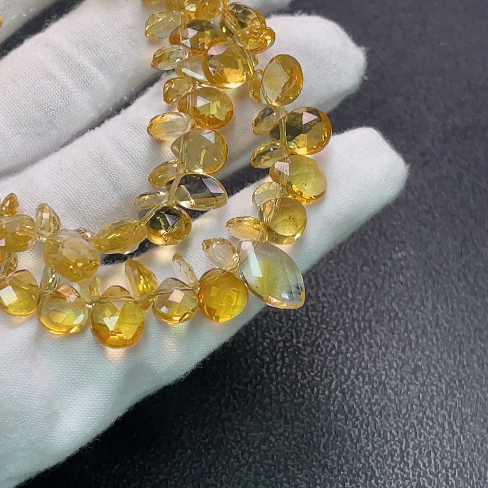 C34989460 Crystal Bead Chain Non-Gold Total Weight Approx. 39.99g Card 2.8mm