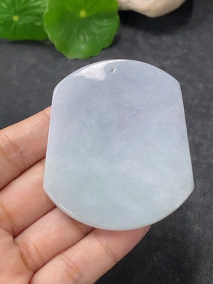 F34998390 Jadeite Plain Pendant Total Weight Approx. 40.25g