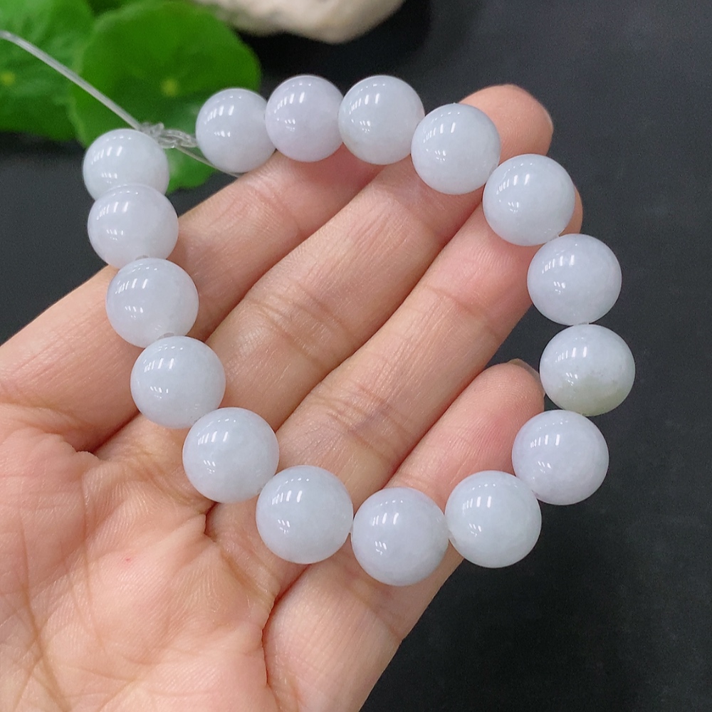 F35116362 Jadeite Bracelet Approx. 10.5mm Total Weight Approx. 30.79g