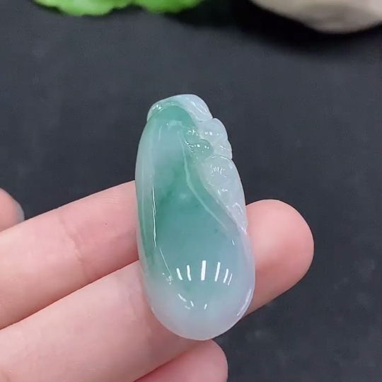 F34963744 Jadeite Pendant Lucky Melon Total Weight Approx. 6.82g