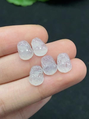 F34075291 Jadeite Pi Xiu Inlaid Piece Sell as a Lot