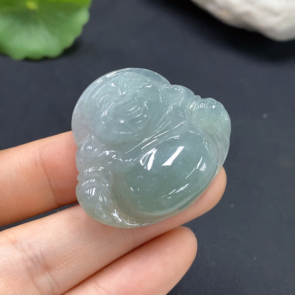 F13460384 Jadeite Buddha Pendant