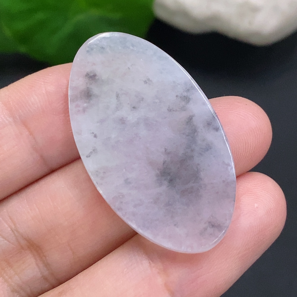 F34001708 Jadeite Plain Pendant Mounting, Total Weight Approx. 6.9g