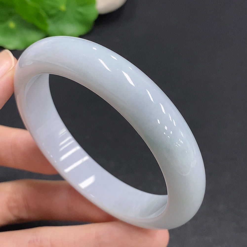 F31645749 Jadeite Round Bangle Total Weight Approx. 53.1g Size 56