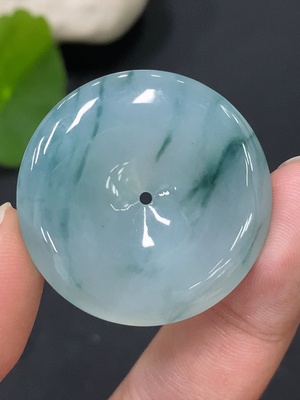 F28228283 JadeitePendant - Safety Buckle (Total Weight: Approx. 12.12g)