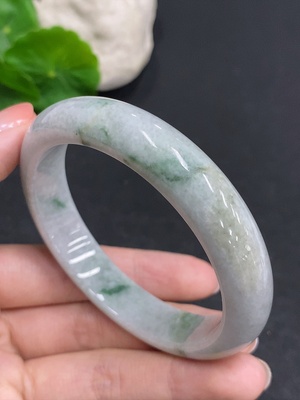 F33933733 Jadeite Round Bangle Size 57.8 Total Weight Approx.56g