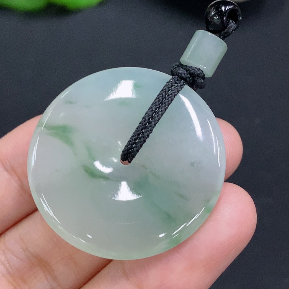 F24811975 JadeitePeace Pendant Total Weight Approx. 15.1g