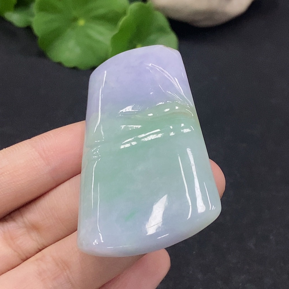 F32752957 Jadeite Bamboo Pendant, Total Weight Approx. 27.19g