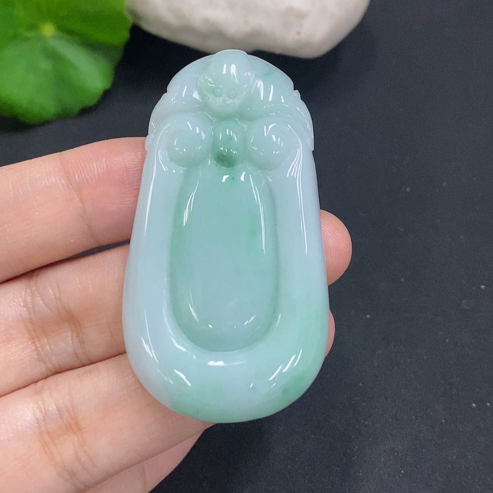 F30451202 Jadeite Pendant, Total Weight Approx. 26.4g