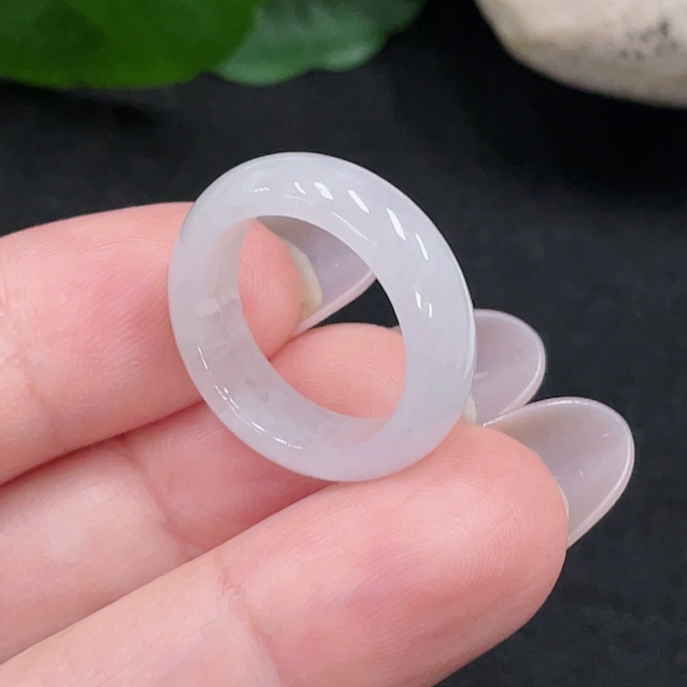 F32709554 Jadeite Ring Size 10 Total Weight Approx. 2.8g