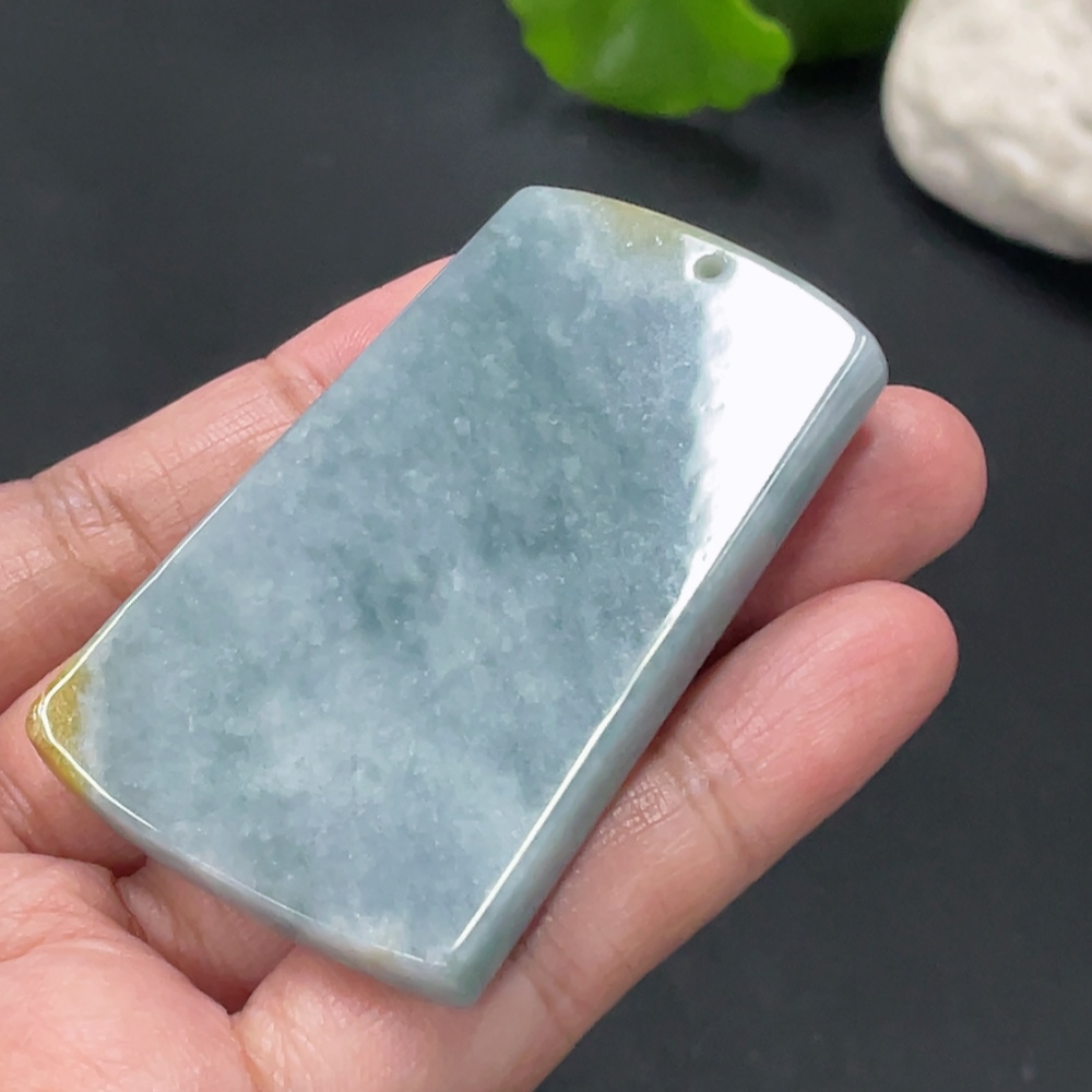 F32738914 Jadeite Plain Pendant, Total Weight Approx. 37.3g