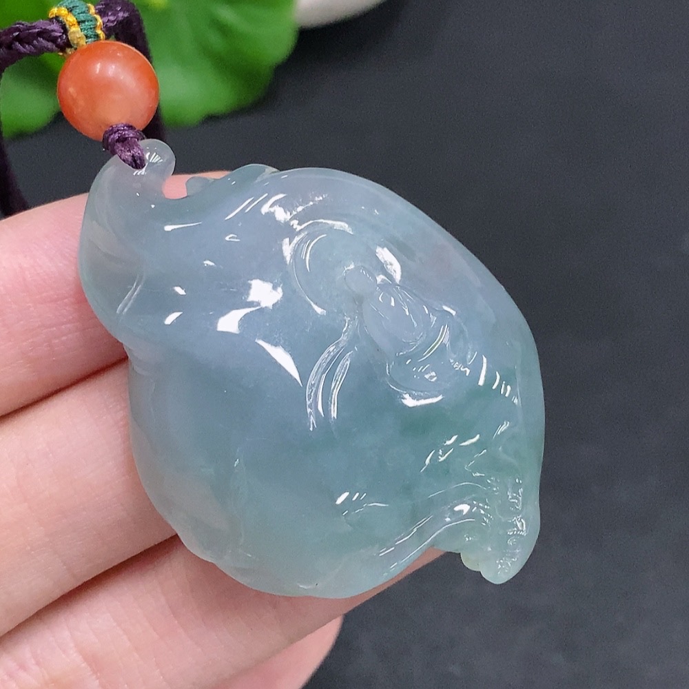 F34003259 Jadeite Enlightenment Pendant