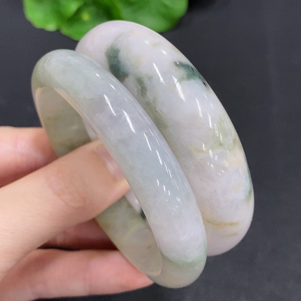 F30489950 Jadeite Bangle Sell as a Lot Size 53.5/54