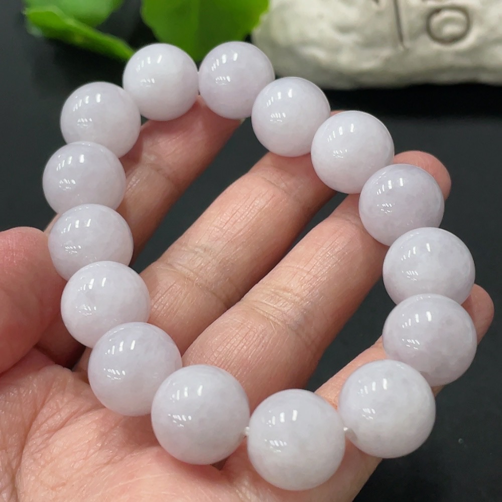 F33935065 Jadeite Bracelet Approx. 13.8mm Total Weight Approx. 66.66g