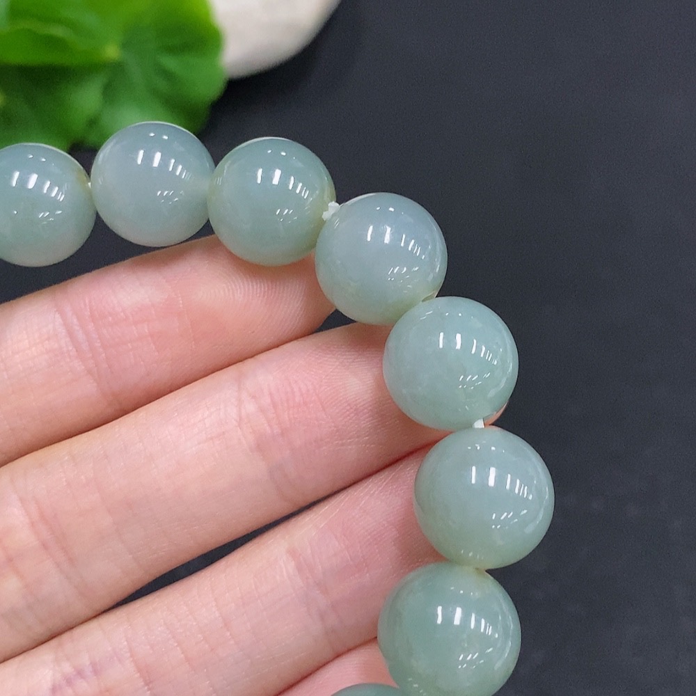 F33832176 Jadeite Bracelet Total Weight Approximately 48.2g Size About 11.9mm