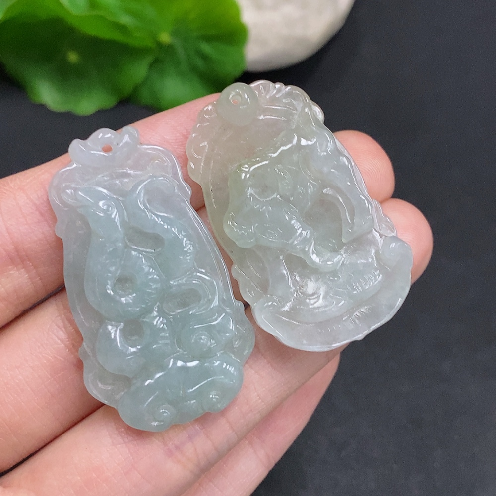 F35107607 Jadeite Pendants Sell as a Lot