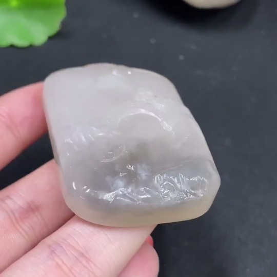 H34063197 Hetian Jade Pendant: Landscape Plaque, Total Weight Approx. 48g