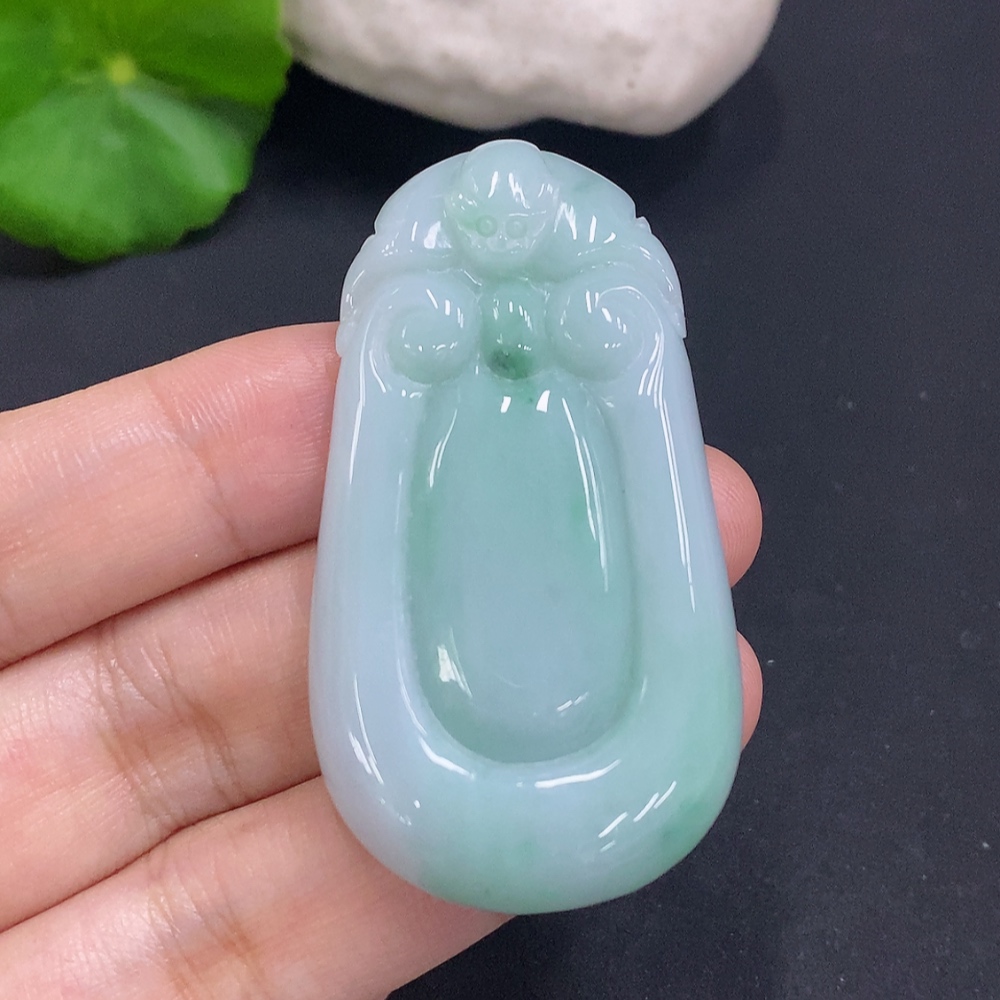 F30451202 Jadeite Pendant, Total Weight Approx. 26.4g