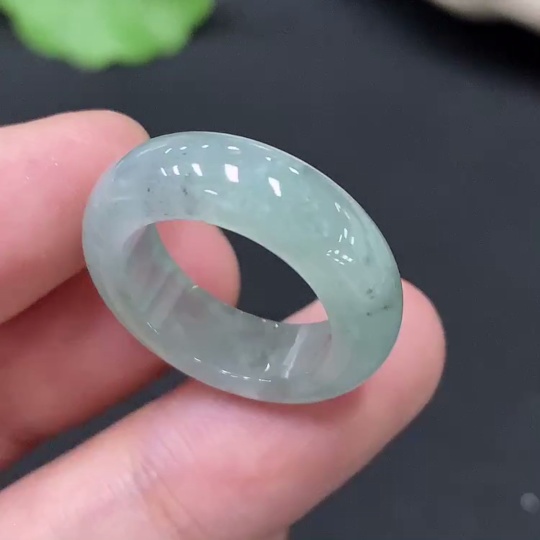 F27123630 Jadeite Ring Total Weight Approx.4.23g Size 9
