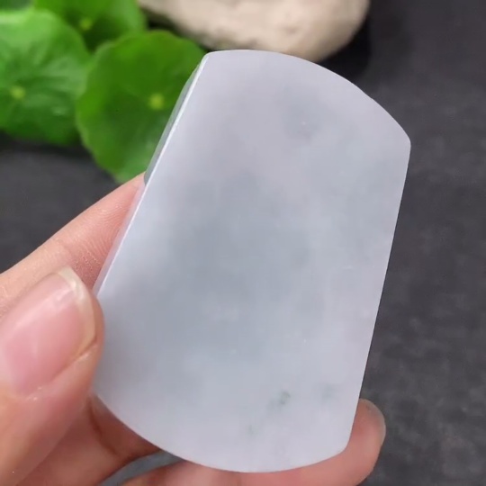 F34954694 Jadeite Plain Pendant Total Weight Approx. 69.79g