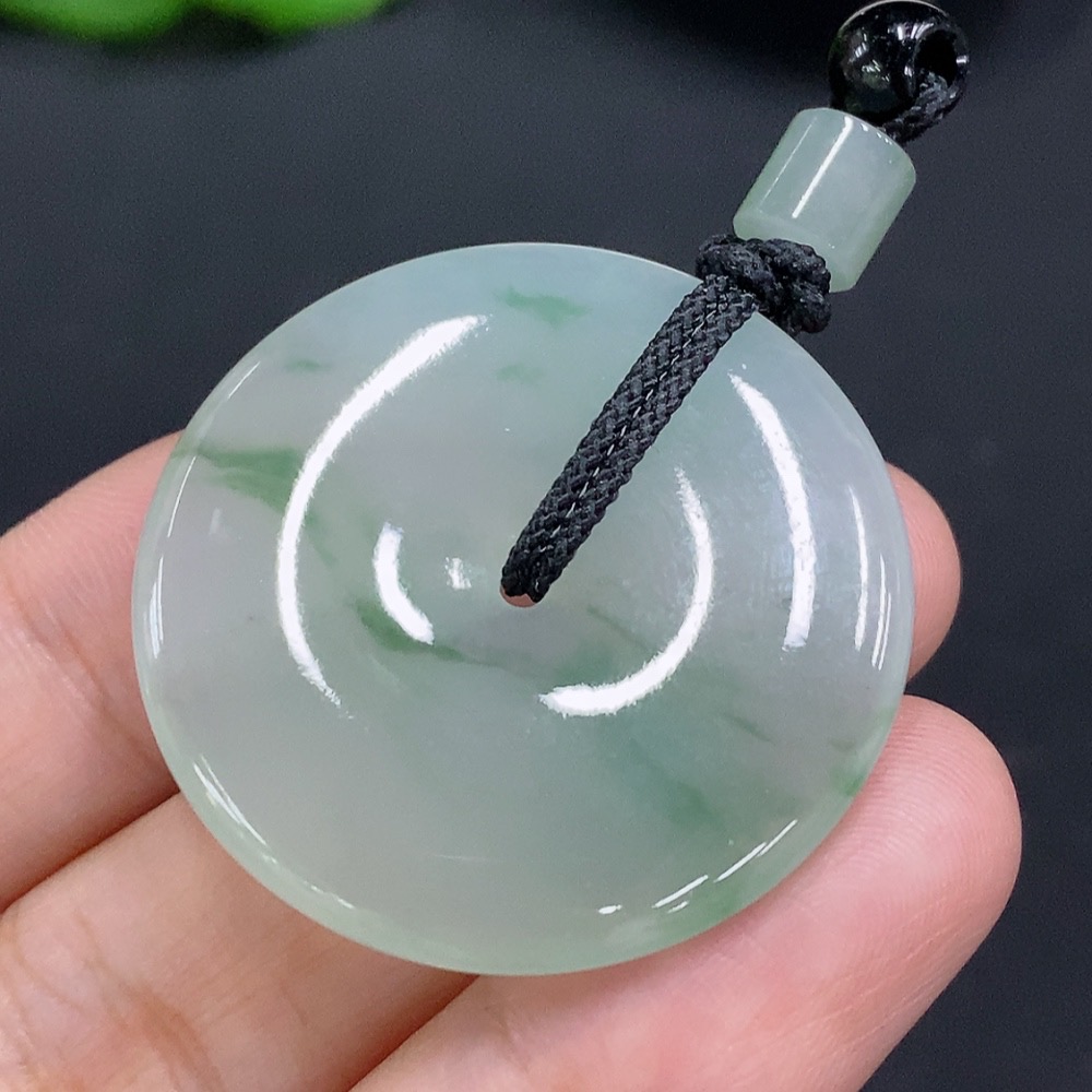 F24811975 JadeitePeace Pendant Total Weight Approx. 15.1g