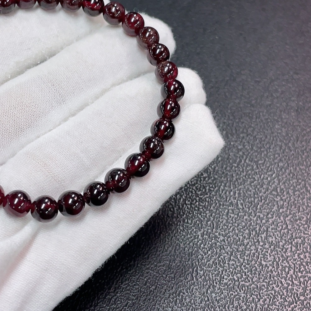 C32743662 Garnet Bracelet Total Weight Approx.21.34g Size About 6.8mm
