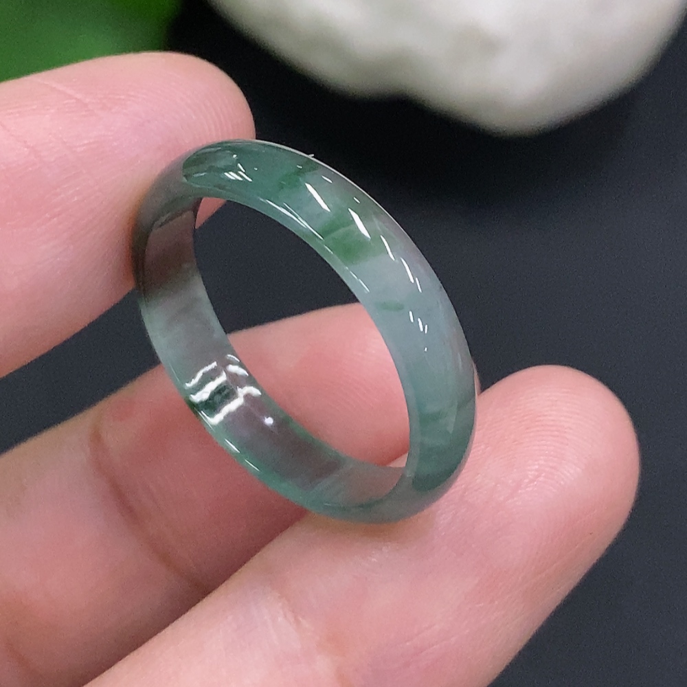 F35107148 Jadeite Ring Size 23 Total Weight Approx. 1.8g