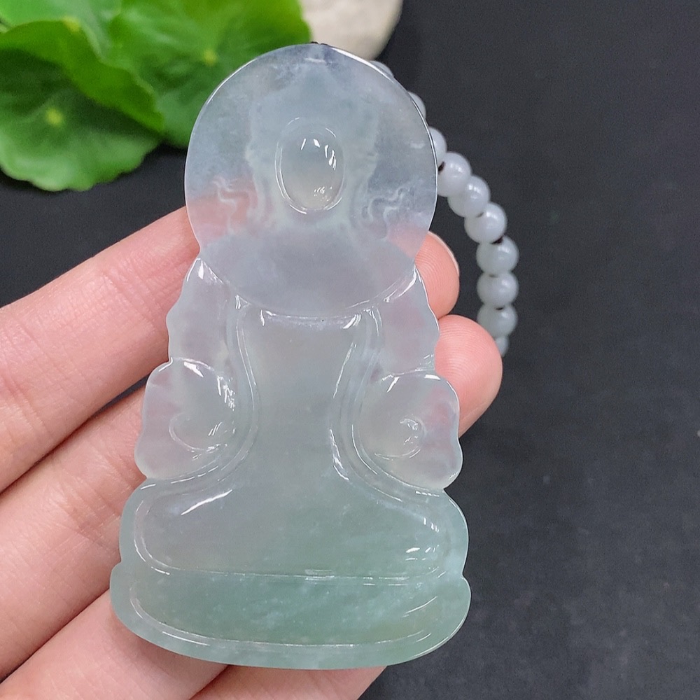 F34968972 Jadeite Tara Pendant