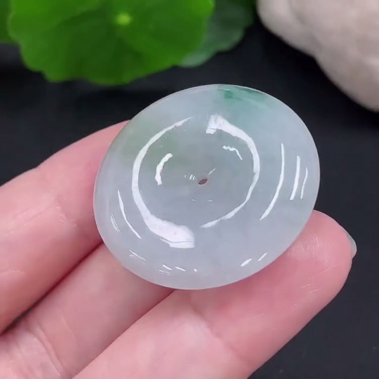 F31591407 Jadeite Peace Pendant, Total Weight Approx. 10.77g