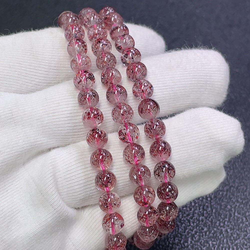 C31618467 Crystal Bead Strand approx. 6.2mm Total Weight approx. 30.68g