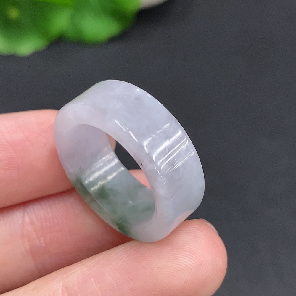 F35079153 Jadeite Ring Size 15 Total Weight Approx. 5.6g