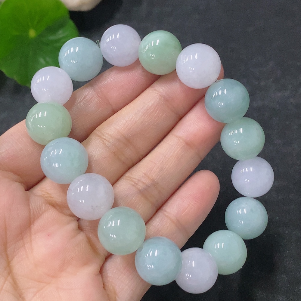 F32799818 Jadeite Bracelet Approx. 12.8mm Total Weight Approx. 54.66g