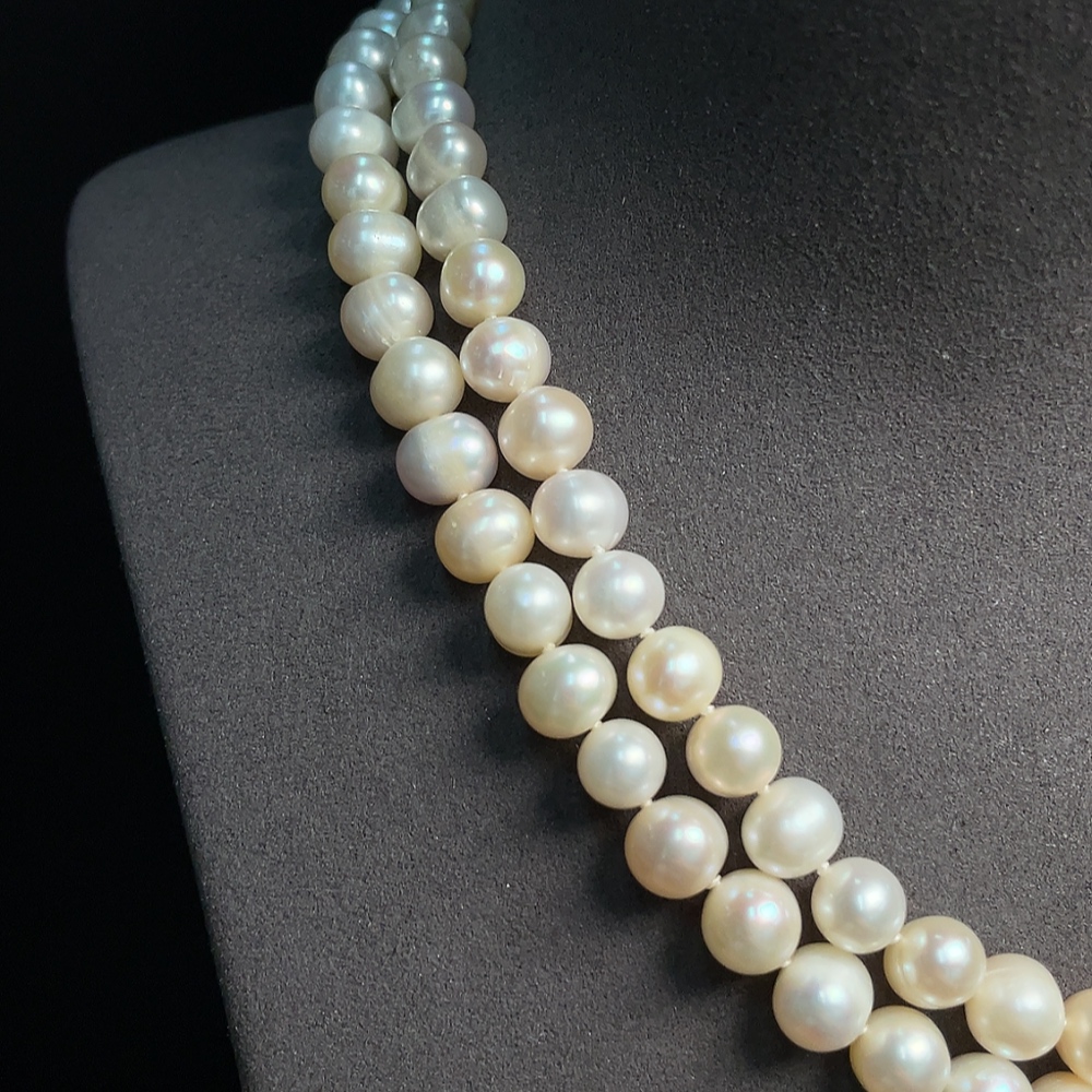 C33923754 Pearl Necklace Non-Gold Total Weight Approx. 79.73g Size About 8.5mm