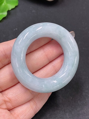 F34064927 Jadeite Pendant Peace Ring Total Weight Approx. 49.18g