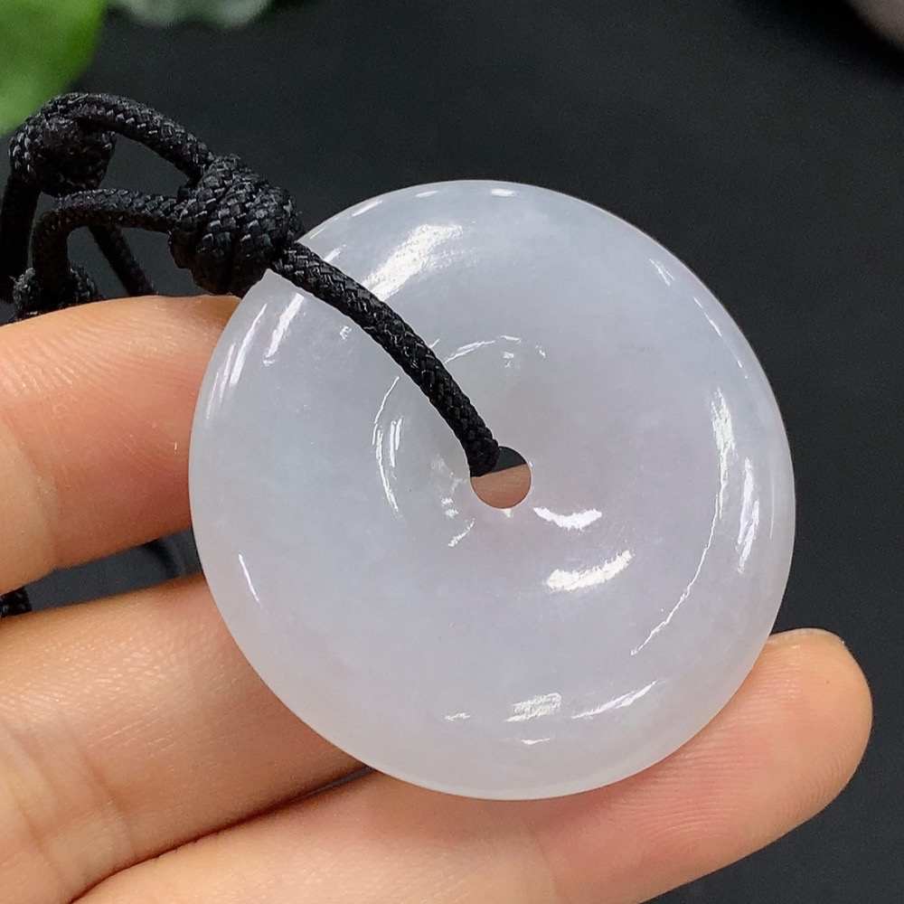 F19118995 Jadeite Peace Pendant Total Weight 21.727g