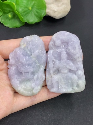 F46601867 翡翠挂件一手走