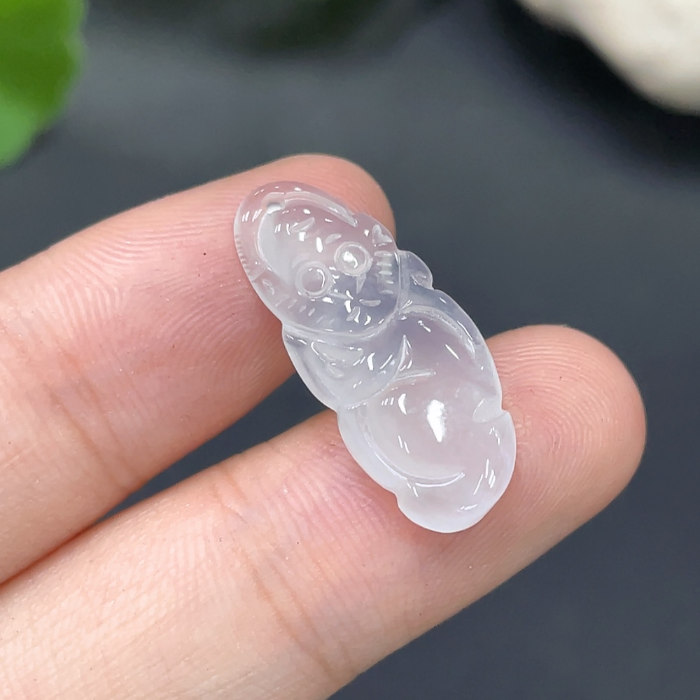 F16762437 Jadeite Monkey Pendant Total Weight 1.646g