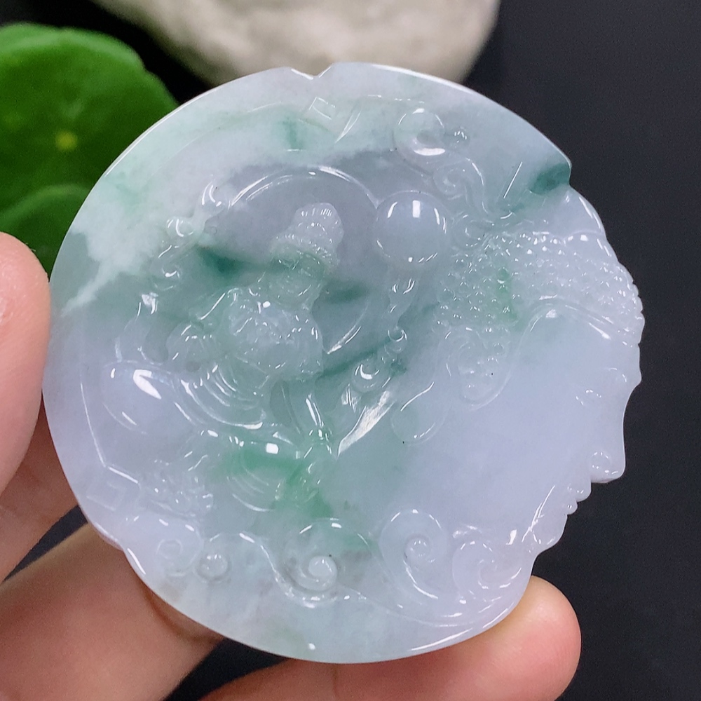 F33857998 Jadeite Enlightenment Pendant